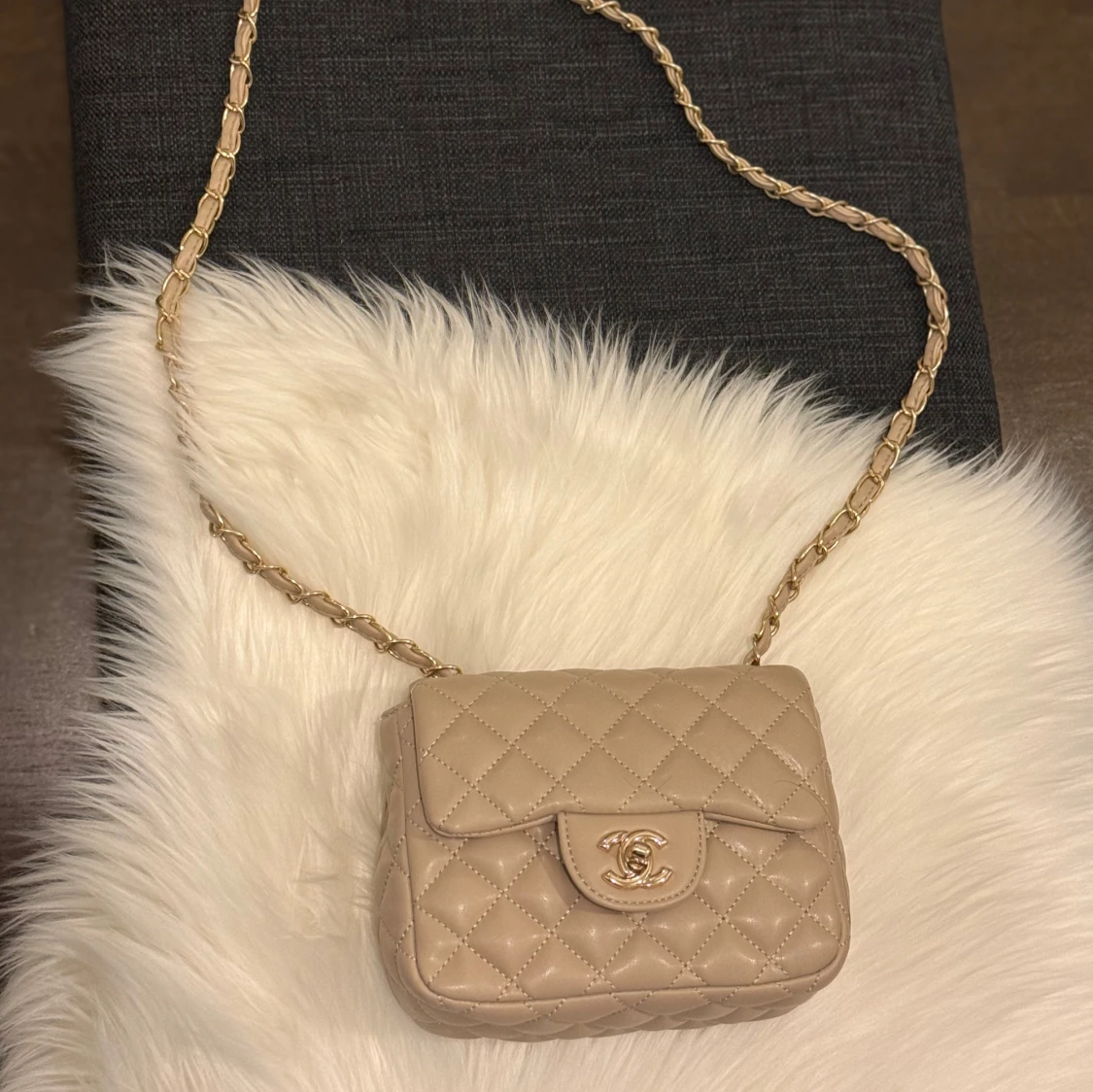 Beige Axelväska  - 1