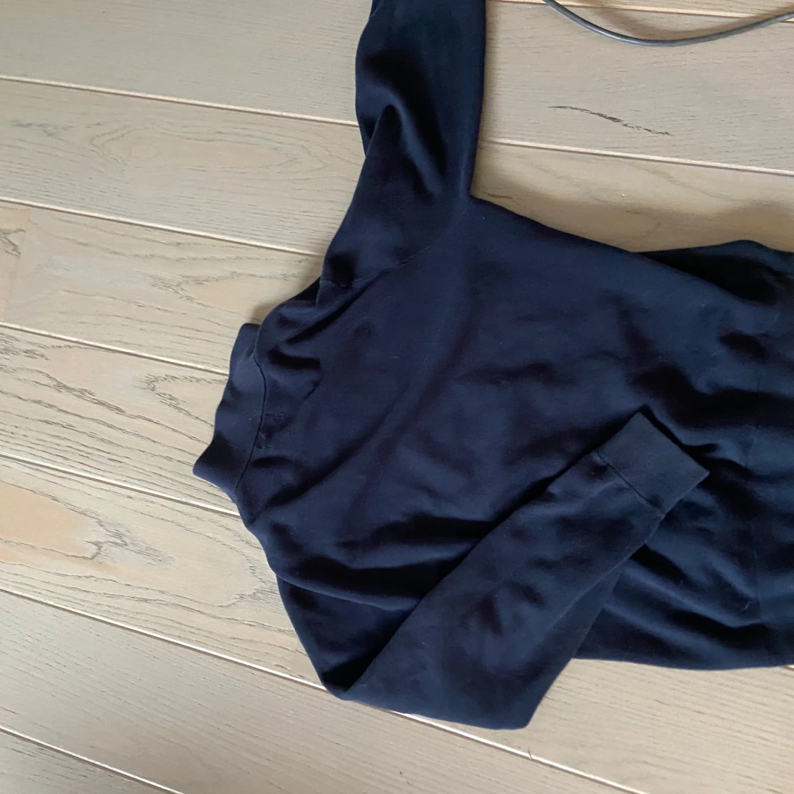 Mörkblå tröja med dragkedja från Massimo Dutti - 2