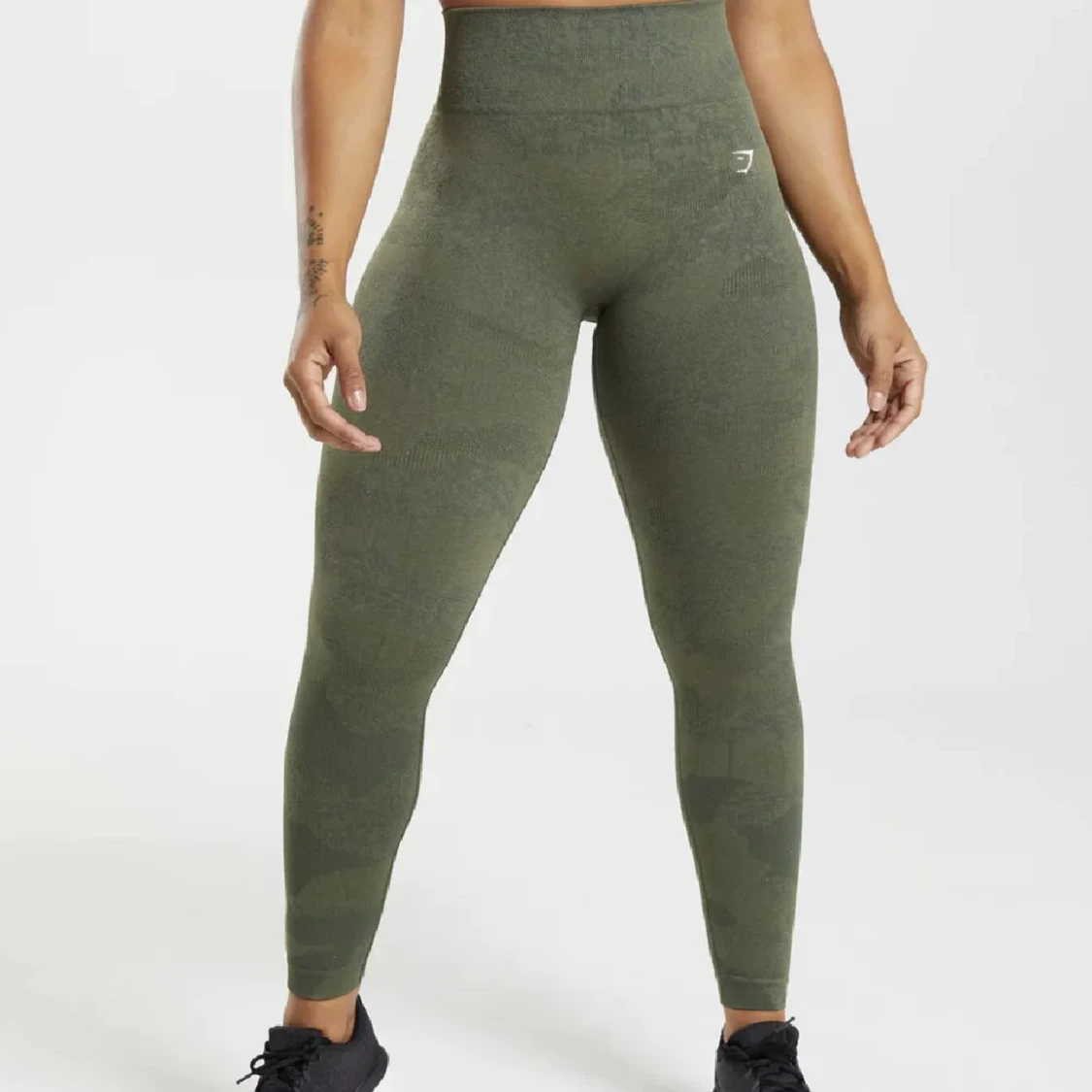 Gröna leggings från Gymshark