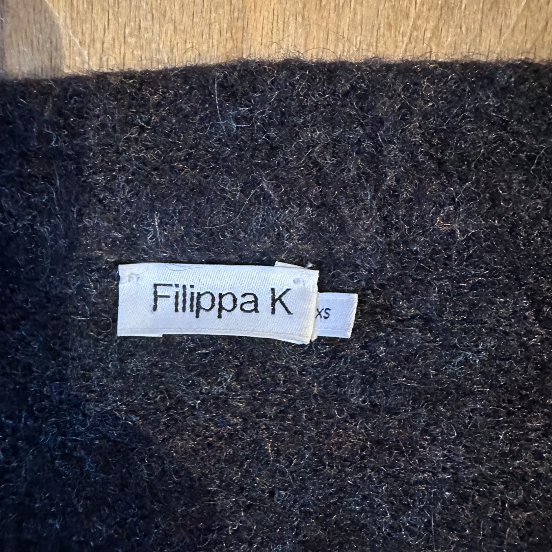 Svart stickad kofta Filippa K - 4