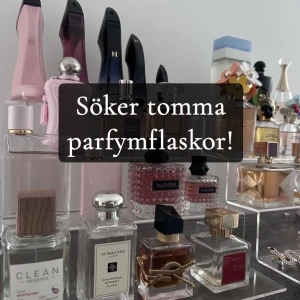 SÖKER tomma parfymflaskor! - Hör gärna av er :)