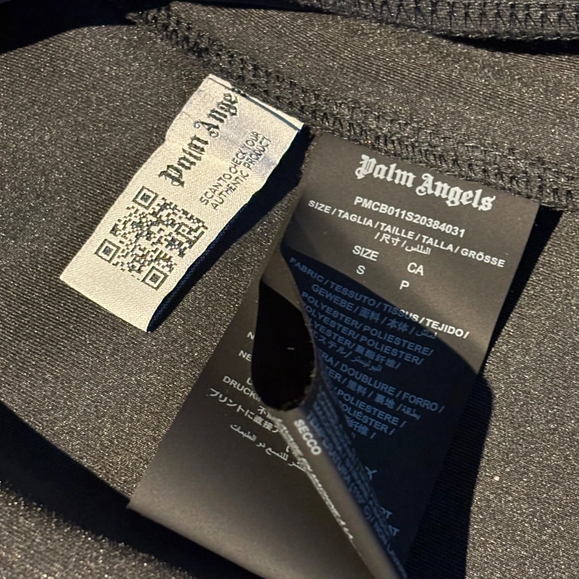 Svart Palm Angels track jacka - 4