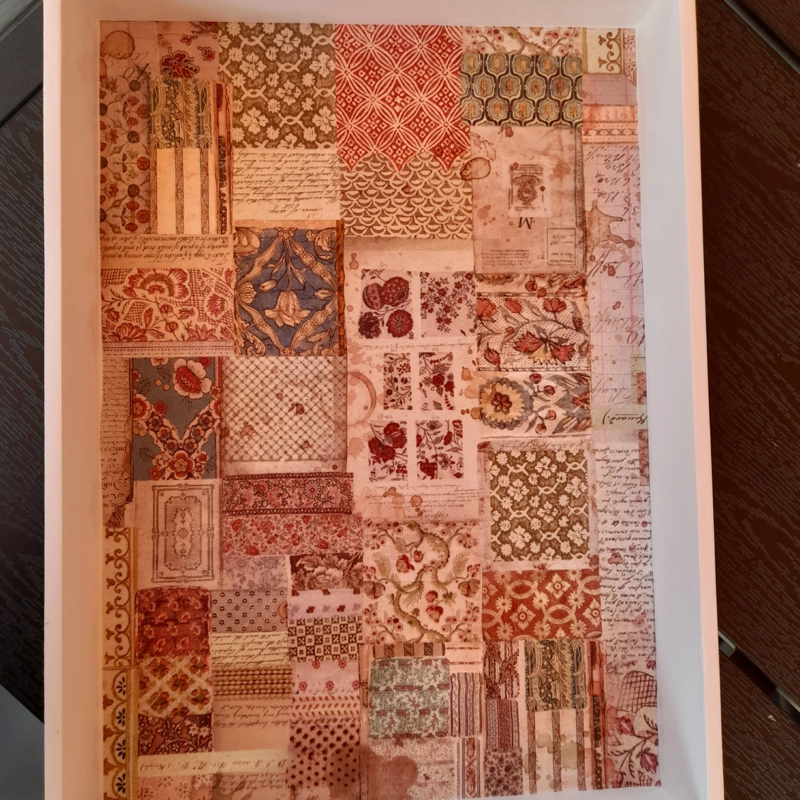 Handgjord serveringsbricka  - 1