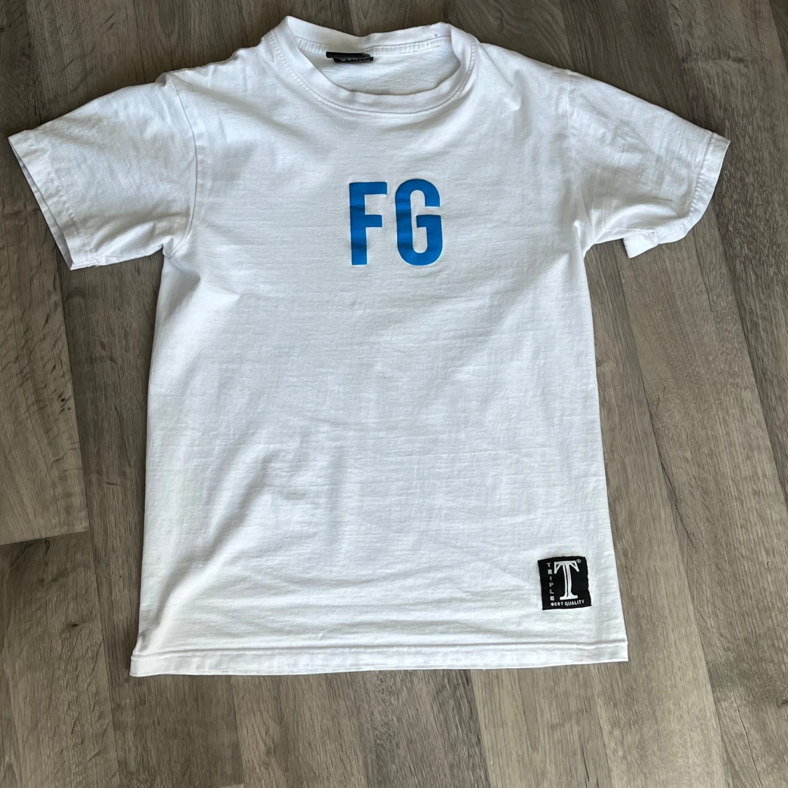 Vit t-shirt FG från Triple T