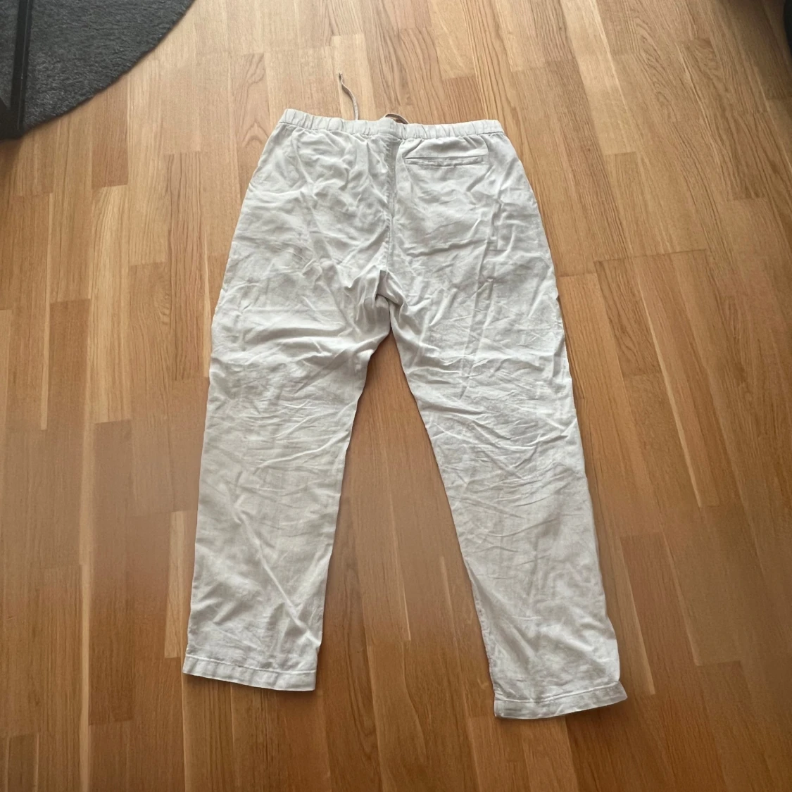 Beige linnebyxa HM - 2