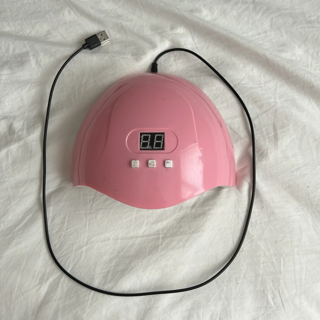 Rosa UV-lampa för naglar