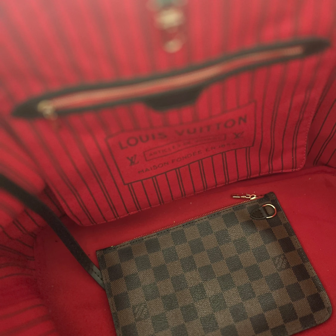 Damier Neverfullinspirerad väska - 3