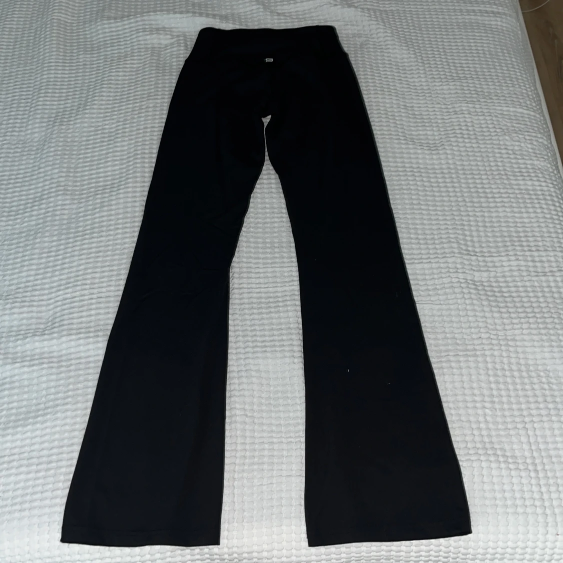 Svarta bootcut träningsbyxor Bounce XS - 1