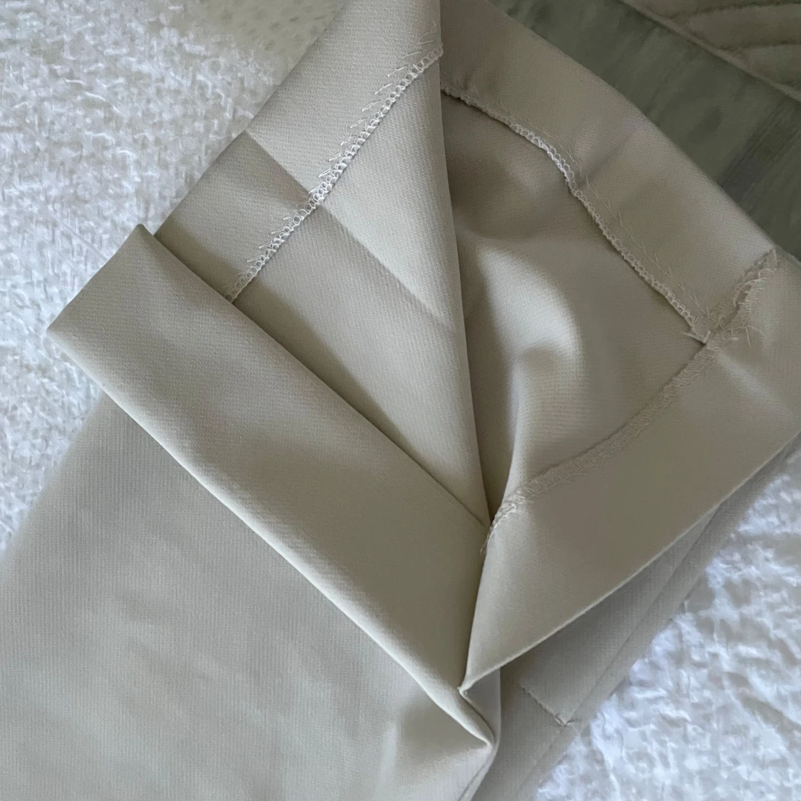 Beiga kostymbyxor - 1