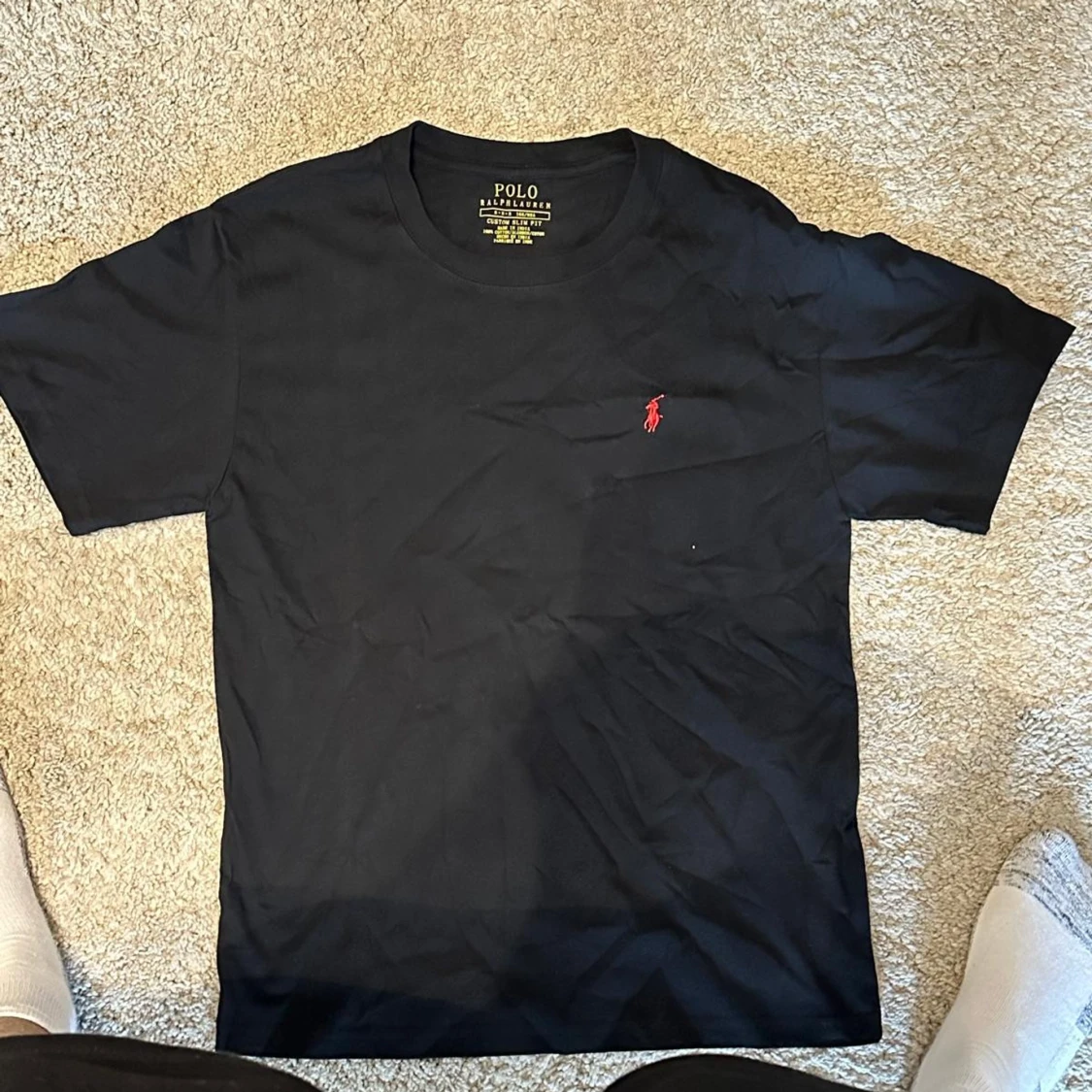 Svart t-shirt Polo Ralph Lauren
