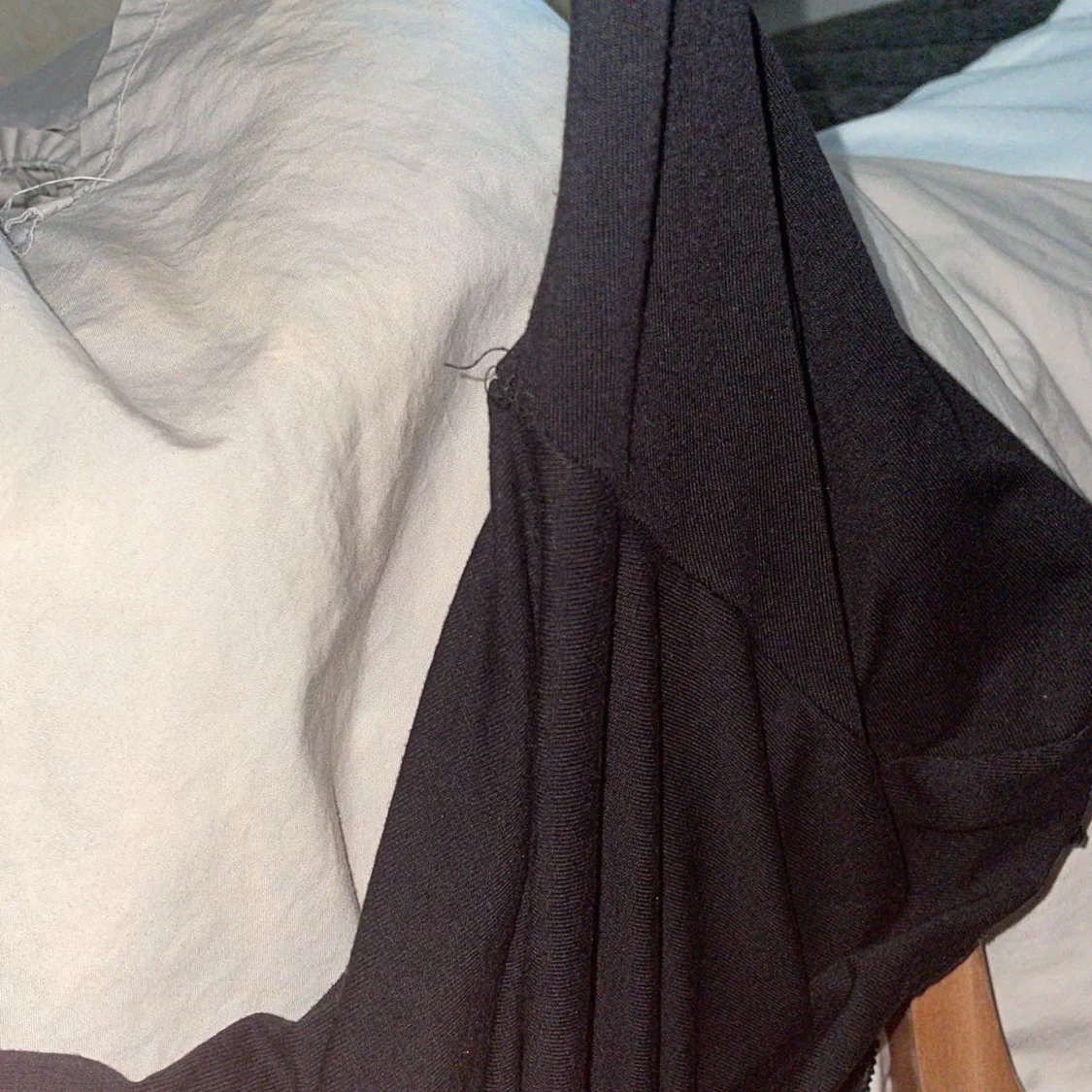 Svart långärmad topp med spets från Gina Tricot - 3