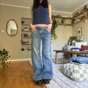 baggy jeans - Baggy lowwaist jeans🖤 Midjemått rakt över 38cm, innerbenslängd 79cm