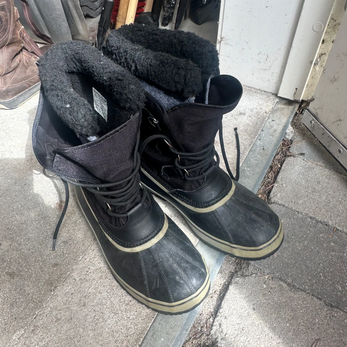 Svarta vinterkängor från Sorel