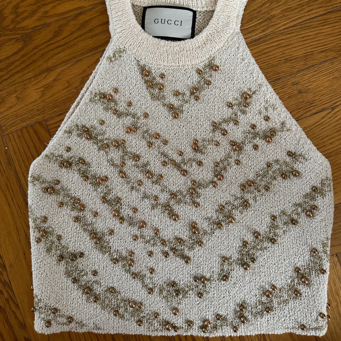 Gucci stickad topp