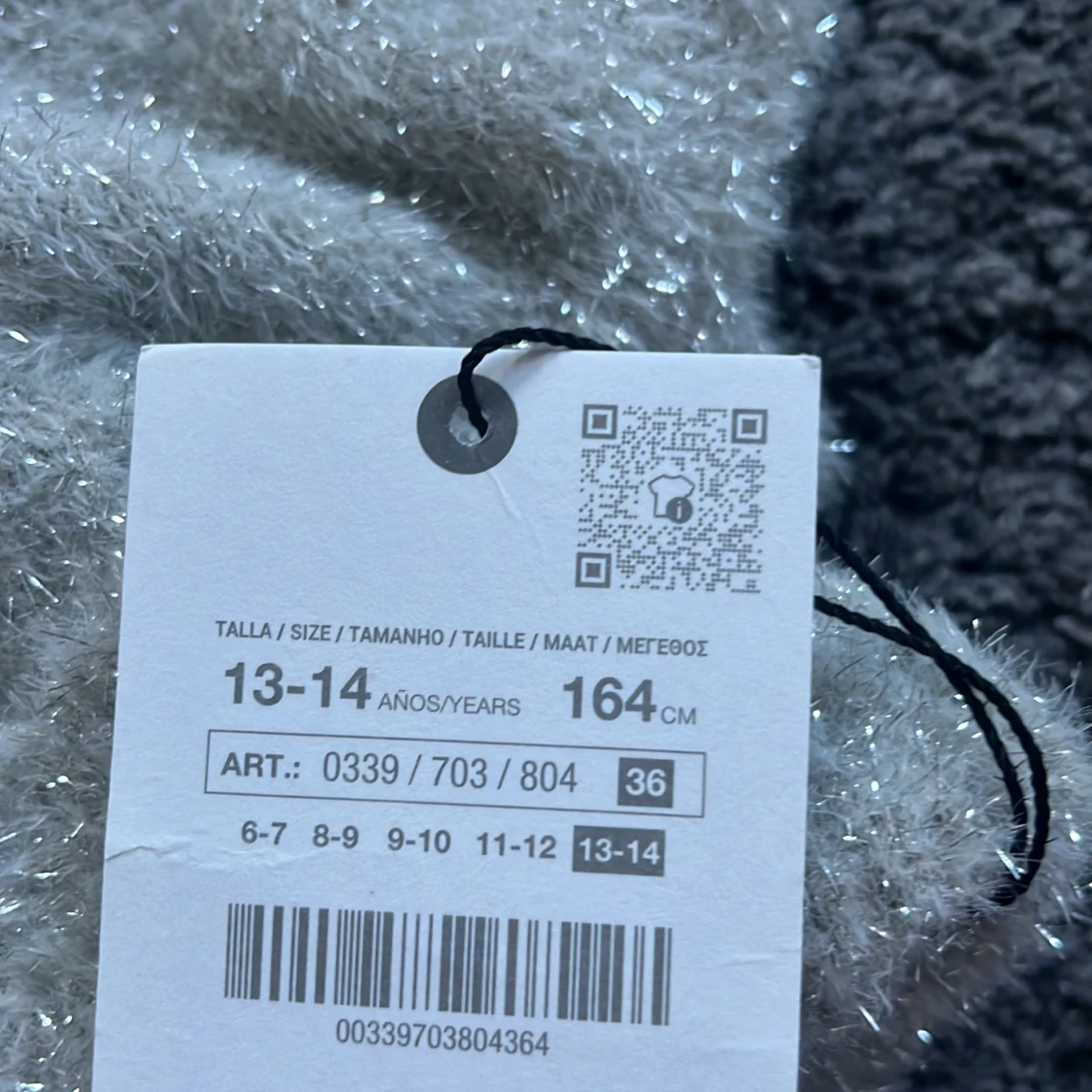 Glittrig polotröja från Zara - 2