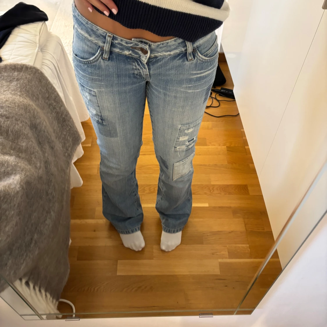 Unika bootcutjeans - 1