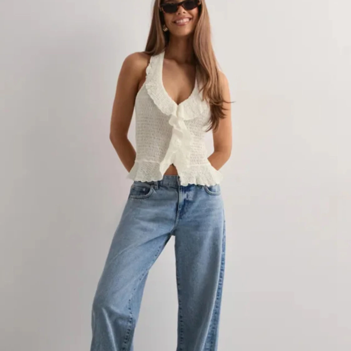 Lovely Halterneck Frill Top - Nelly - 3