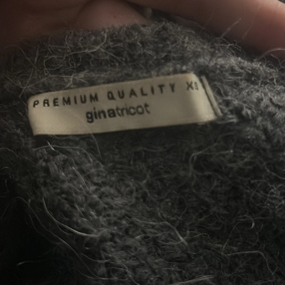 Grå kofta med knyt - 3