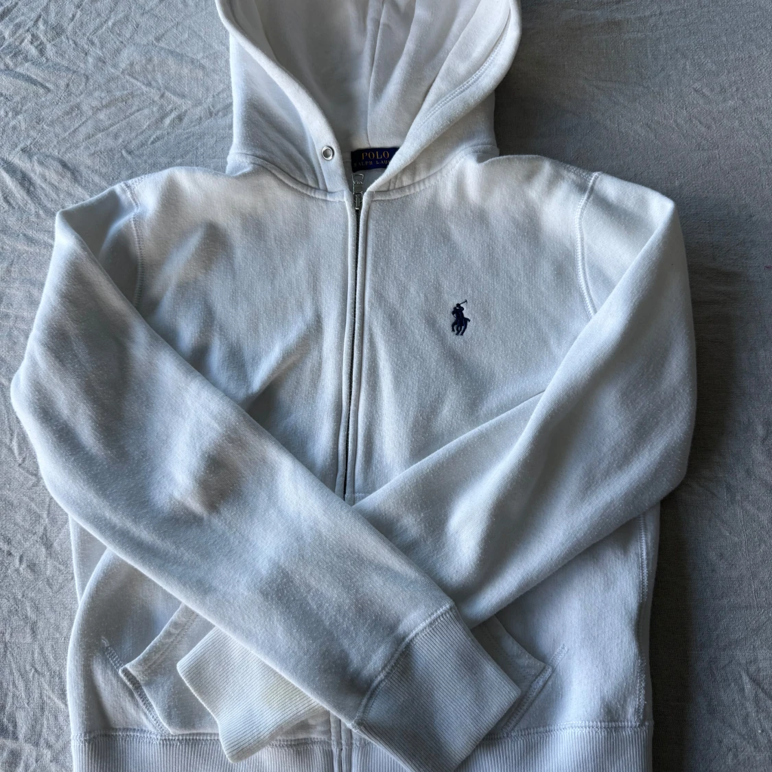 Vit hoodie från Polo Ralph Lauren XS - 1