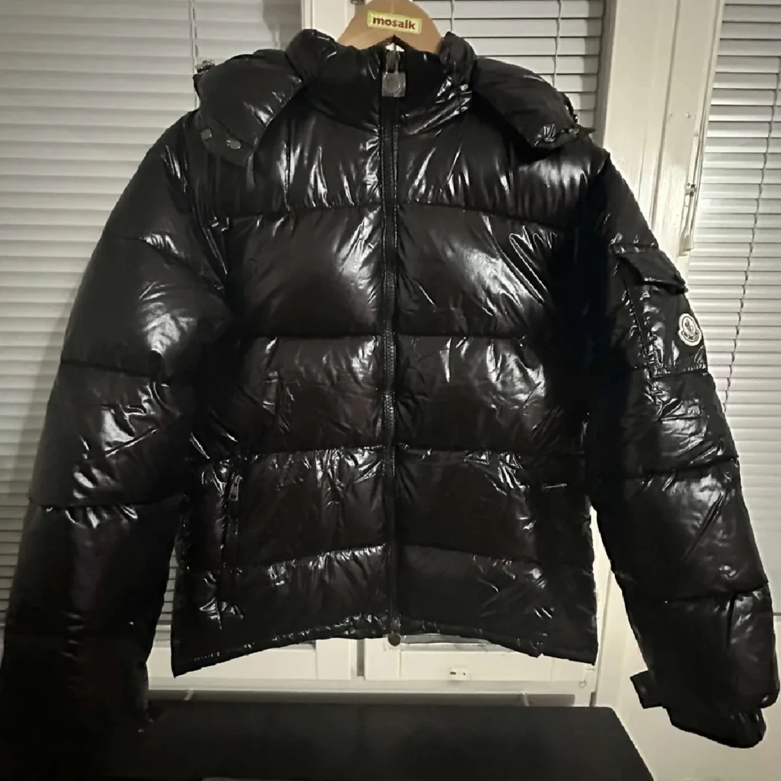 Svart Moncler jacka