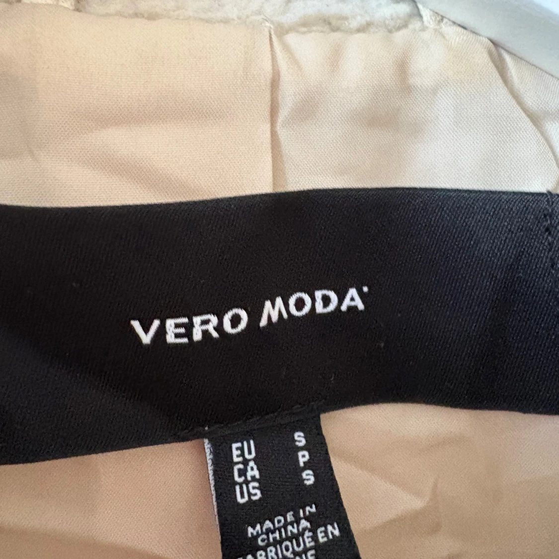 Teddyjacka beige S - 2