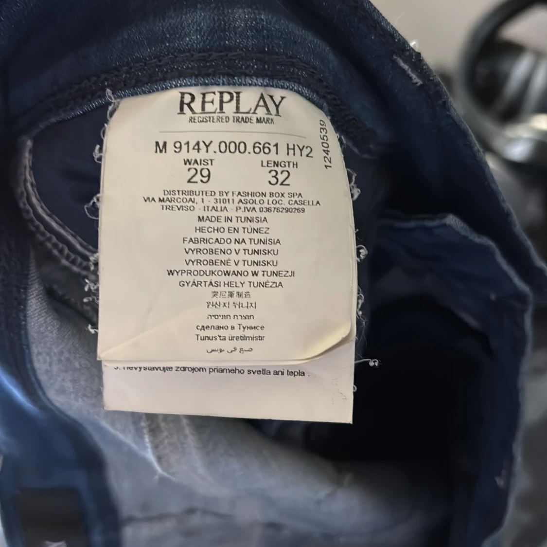 Replay Hyperflex blå jeans, W29 L32 - 3