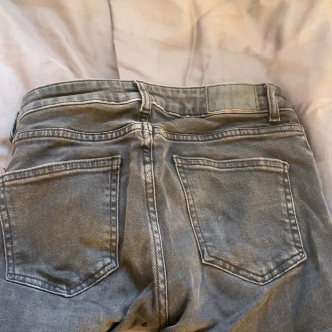 Svarta bootcut jeans från 157 - 1