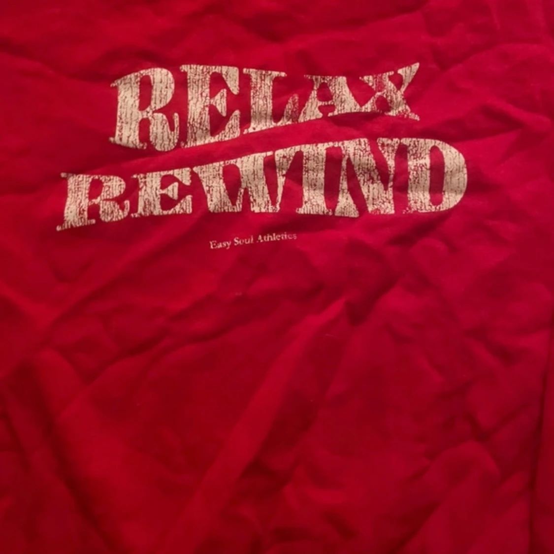 Röd sweatshirt från H&M Divided - 1