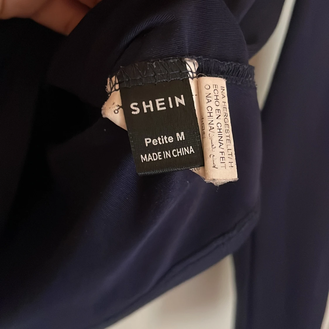 Mörkblå långärmad topp från SHEIN - 1