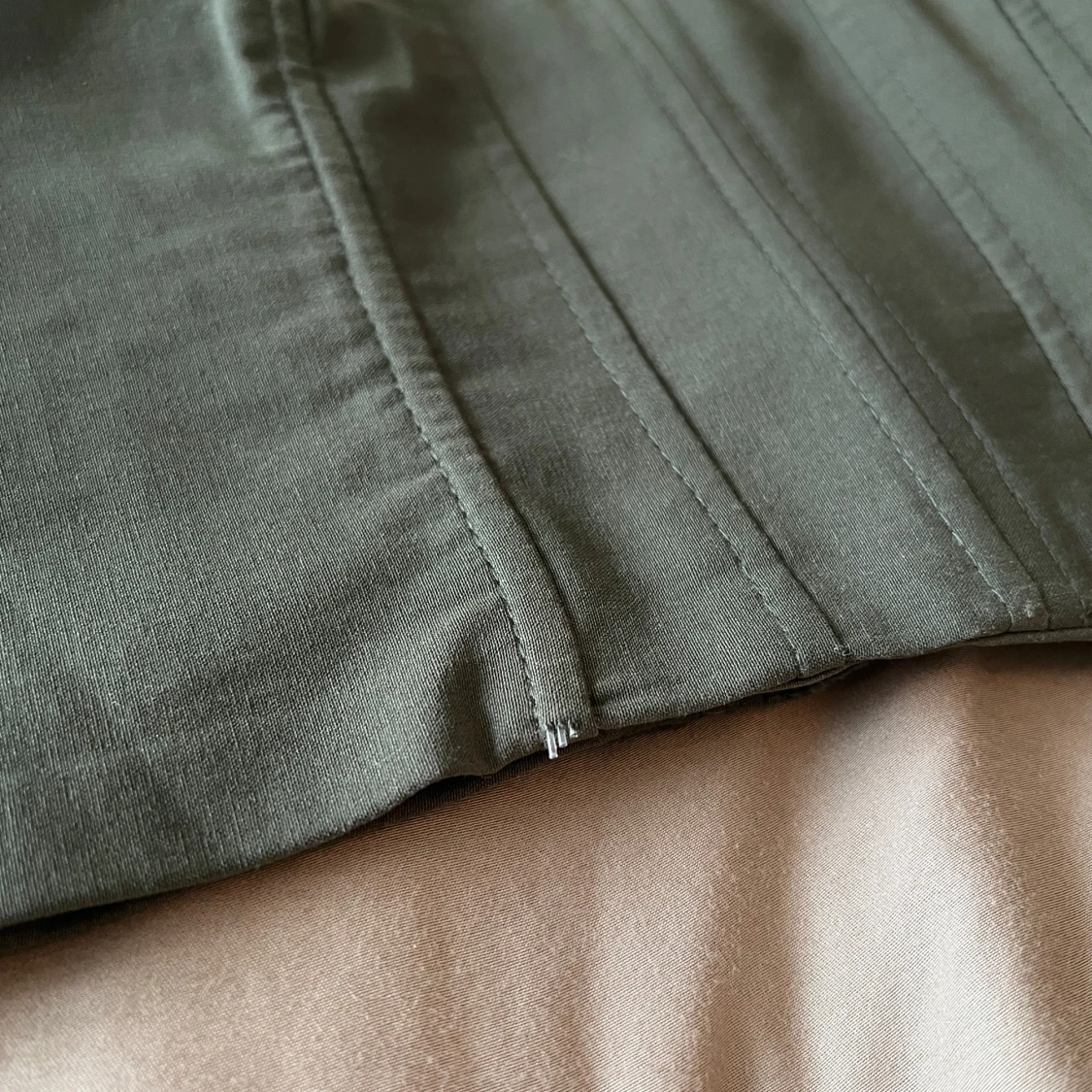 Mörkgrön korsett topp - 2