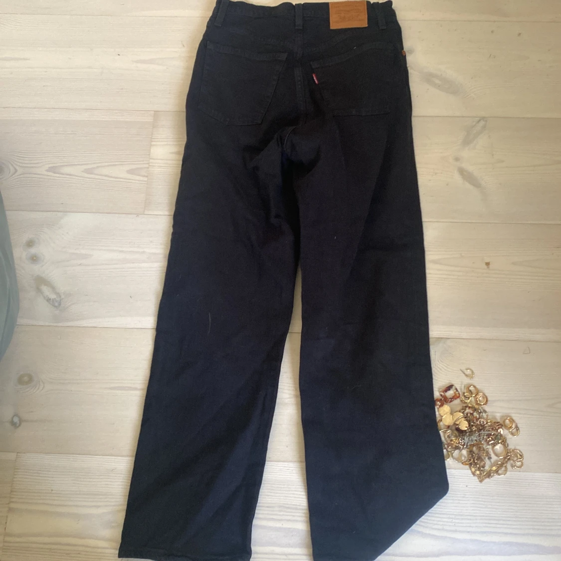 Svarta Levis 501 jeans - 1