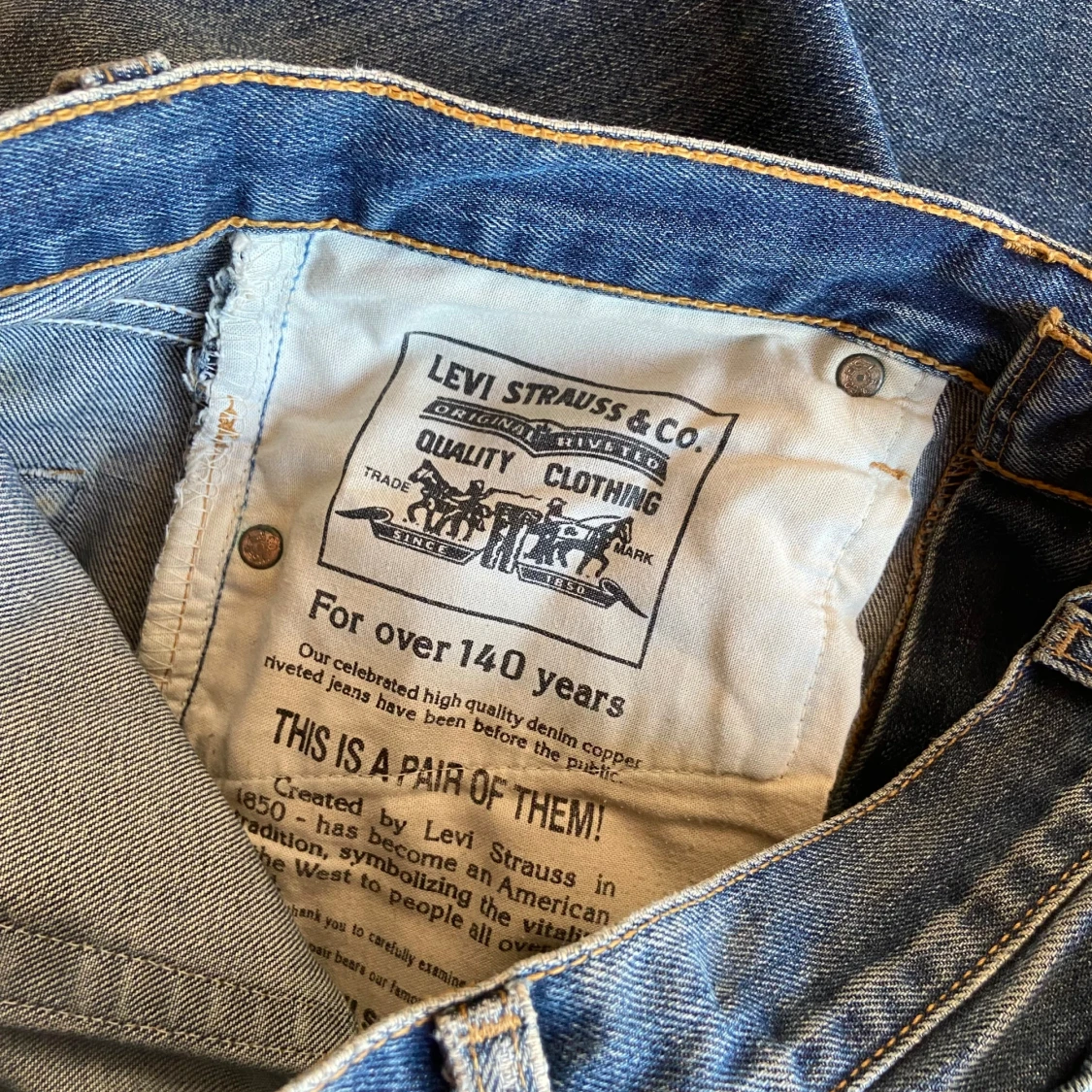 Levis 501 bootcut jeans med utsvängda ben - 4
