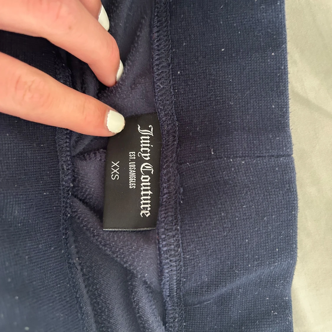 Mörkblåa Juicy couture byxor  - 1