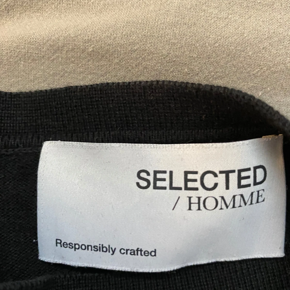 Svart långärmad tröja Selected Homme - 2