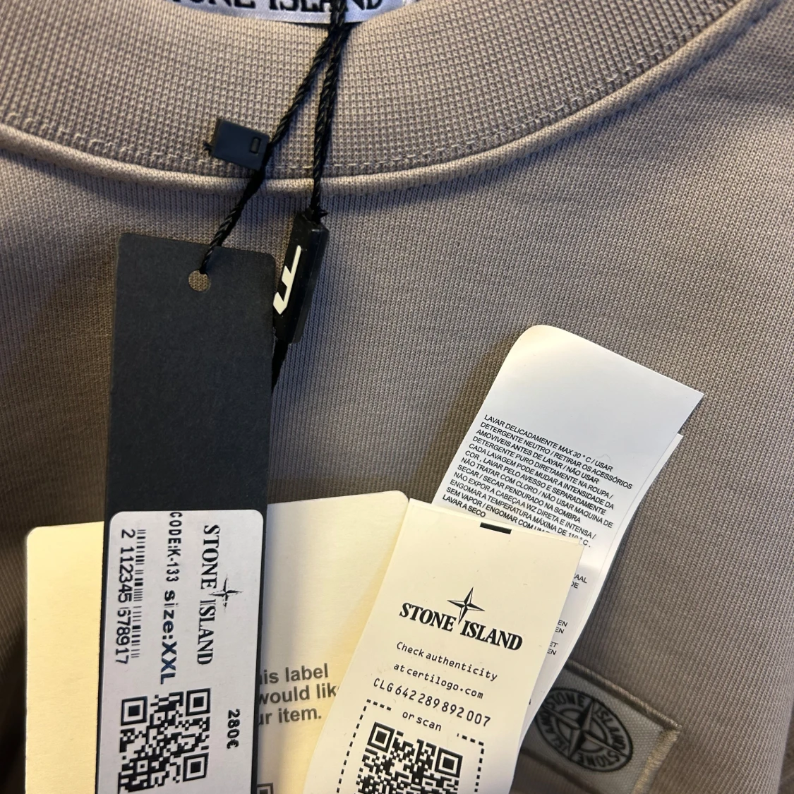  Grå sweatshirt från Stone Island - 3