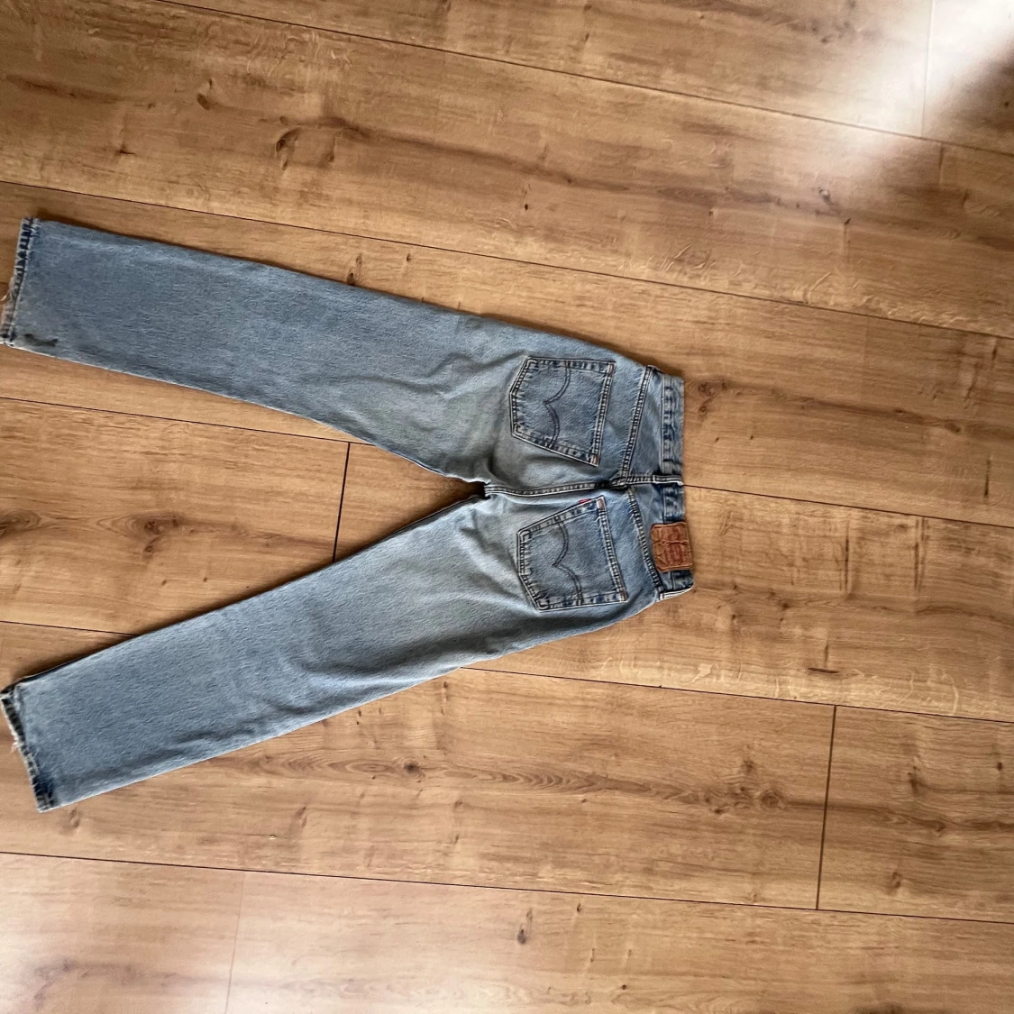 Levis 501 ljusblå raka jeans - 2