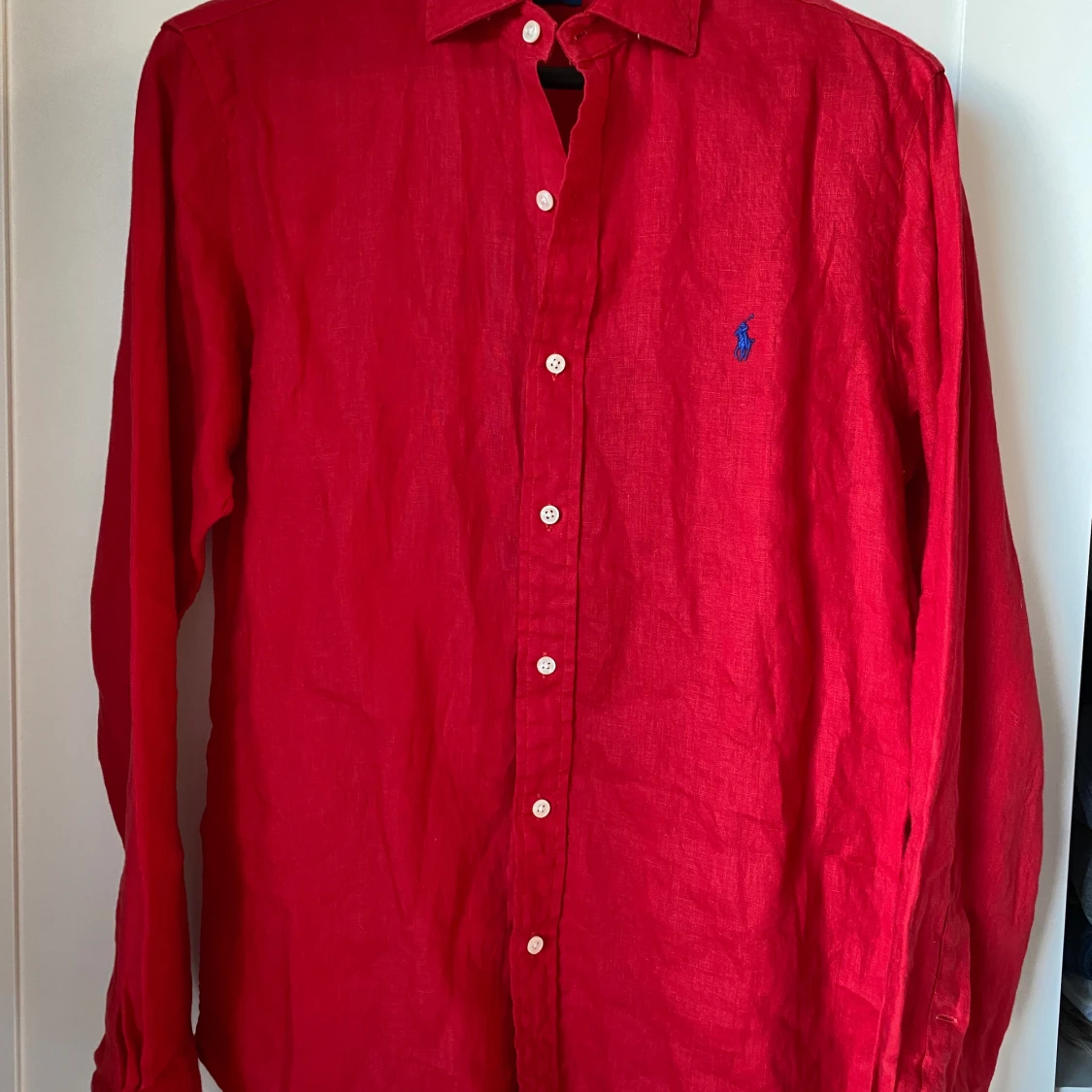 100% Linne Ralph Lauren Skjorta