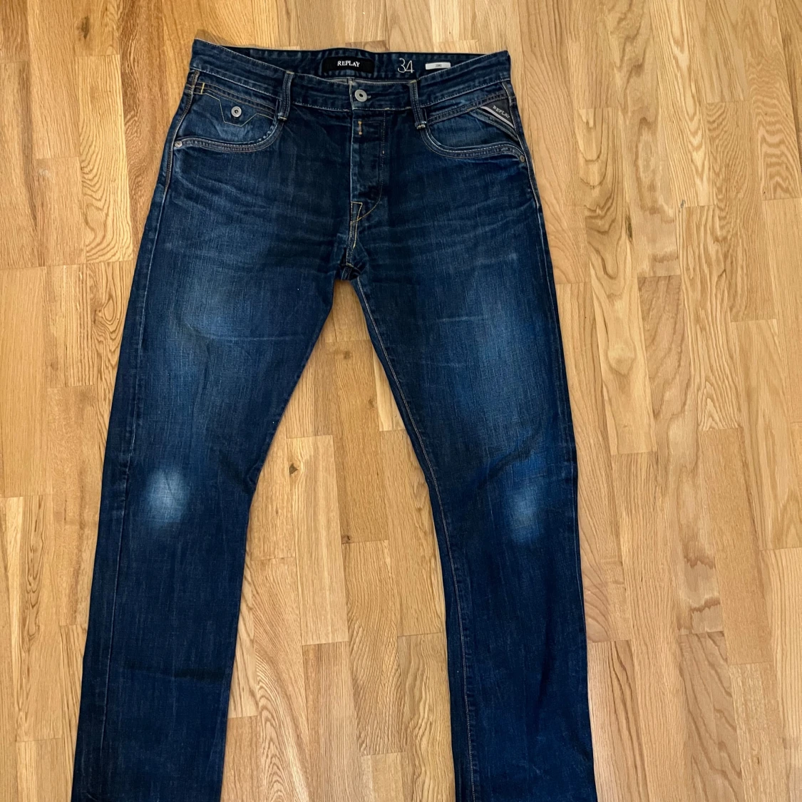 Mörkblå Replay Jeans 34 - 1