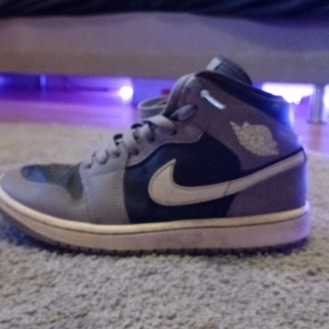 Grå Nike Air Jordans - 2