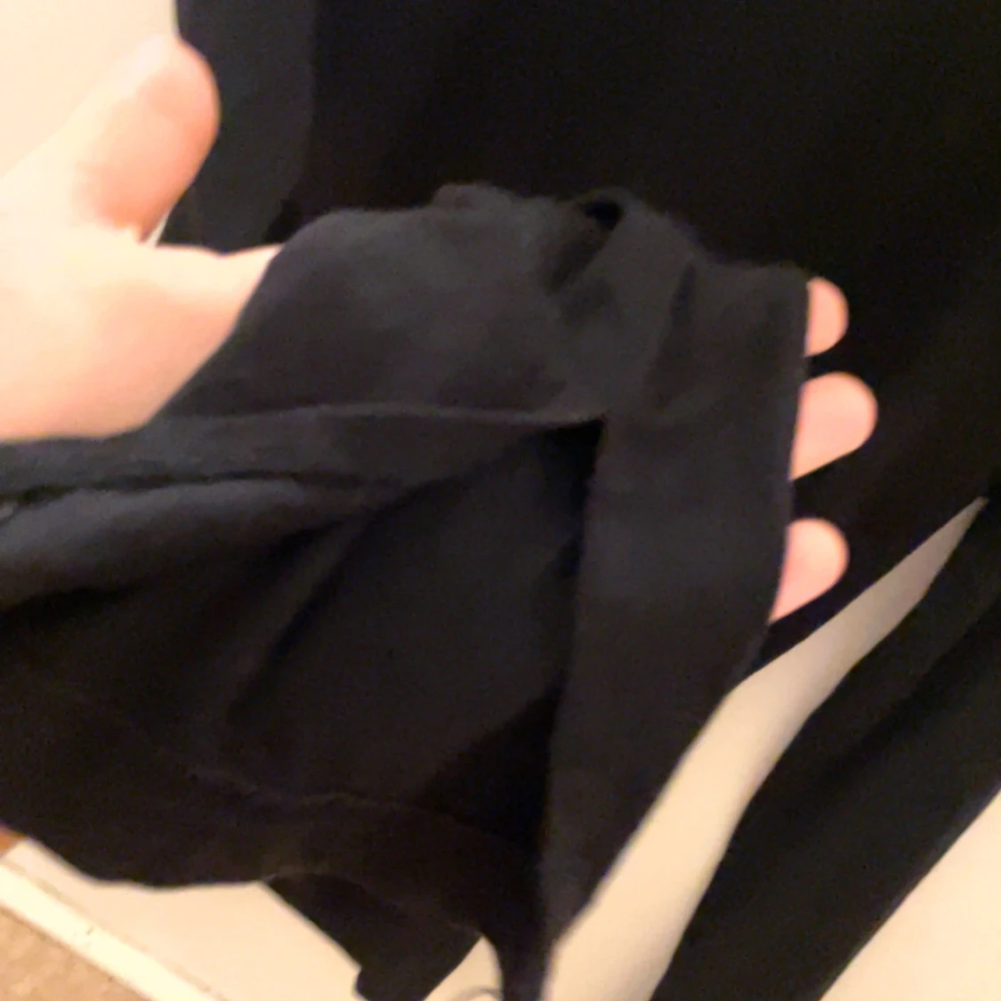 Svart långärmad topp från Gina Tricot - 3