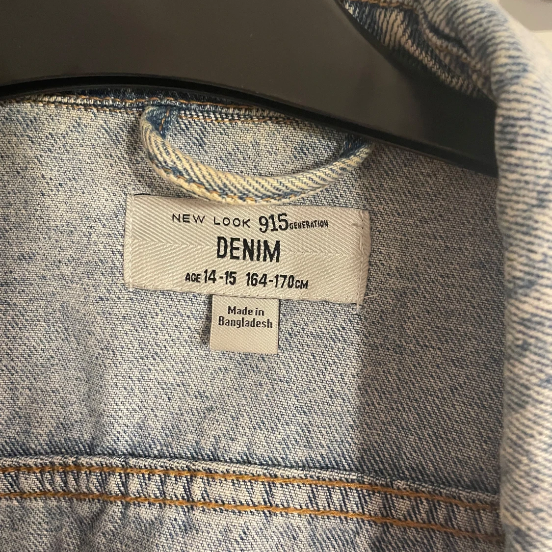 Ljusblå jeansjacka  - 2