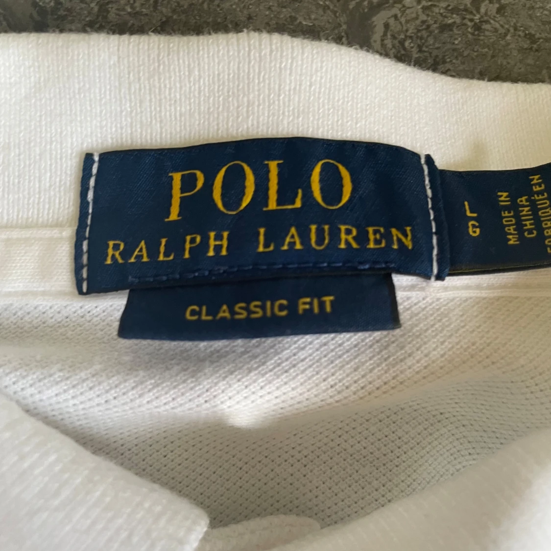 Vit pikétröja från Ralph Lauren - 3