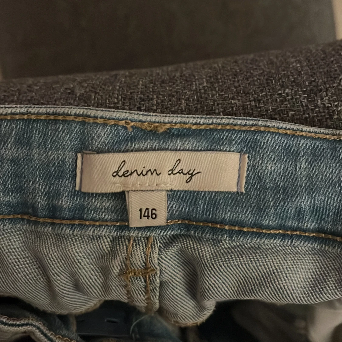 Ljusblå bootcut jeans Denim Day 146 - 2