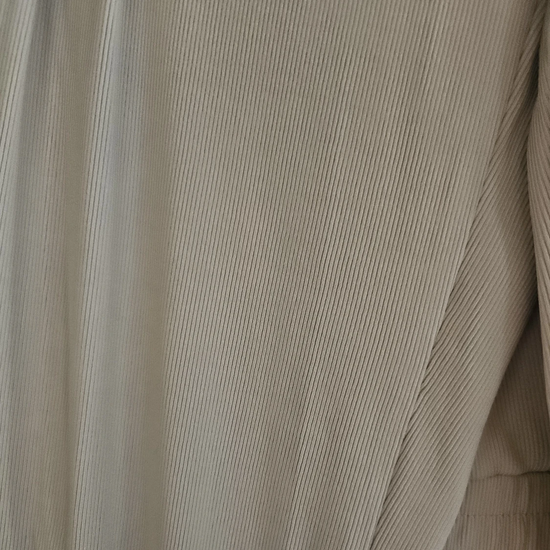 Beige ribbade mjukisbyxor - Zara - 1