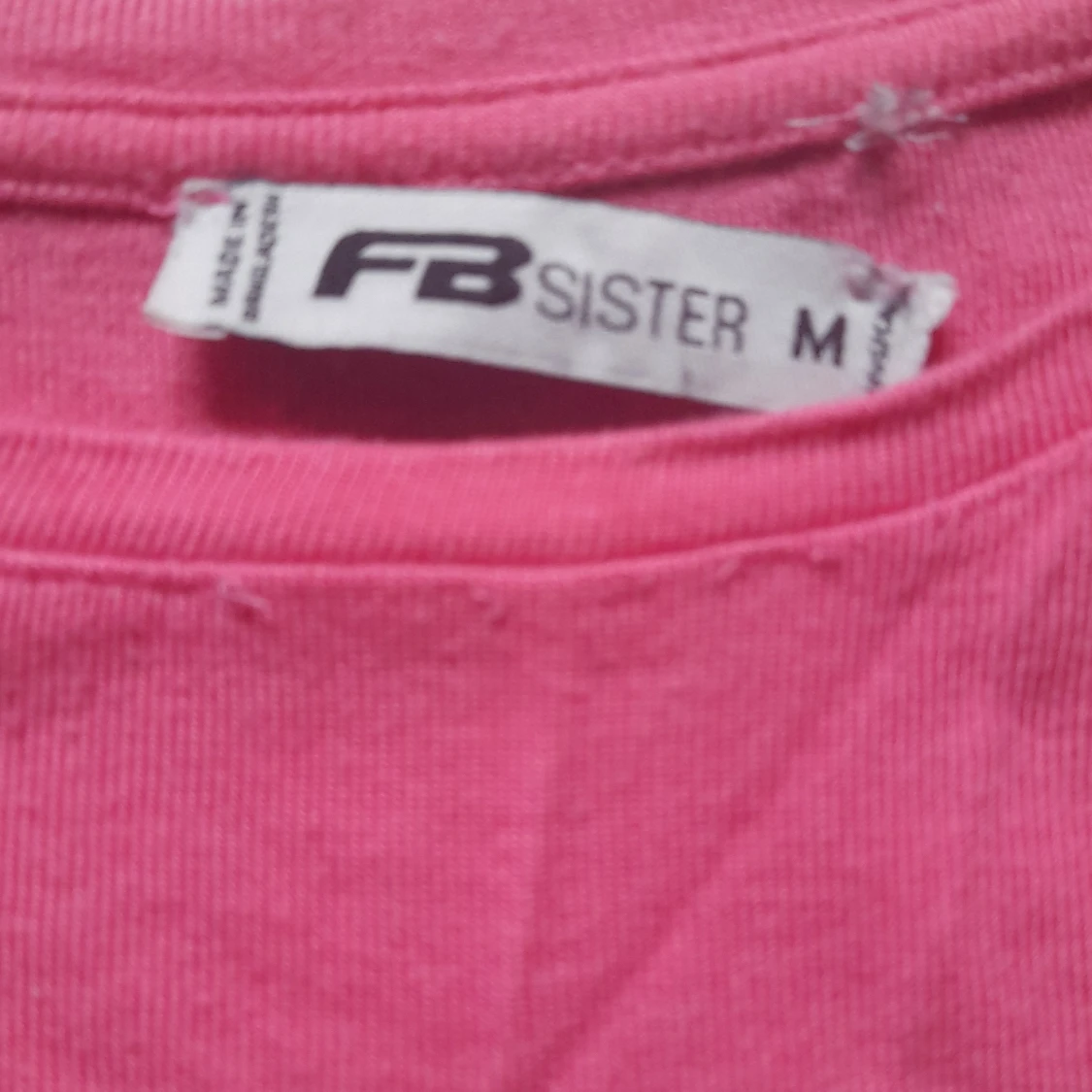 Rosa croppad topp från FB Sister - 2