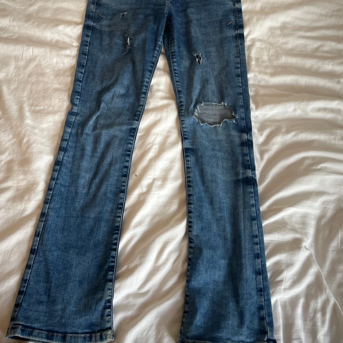 Blå bootcut jeans ITB Valerie W26 L30 - 1