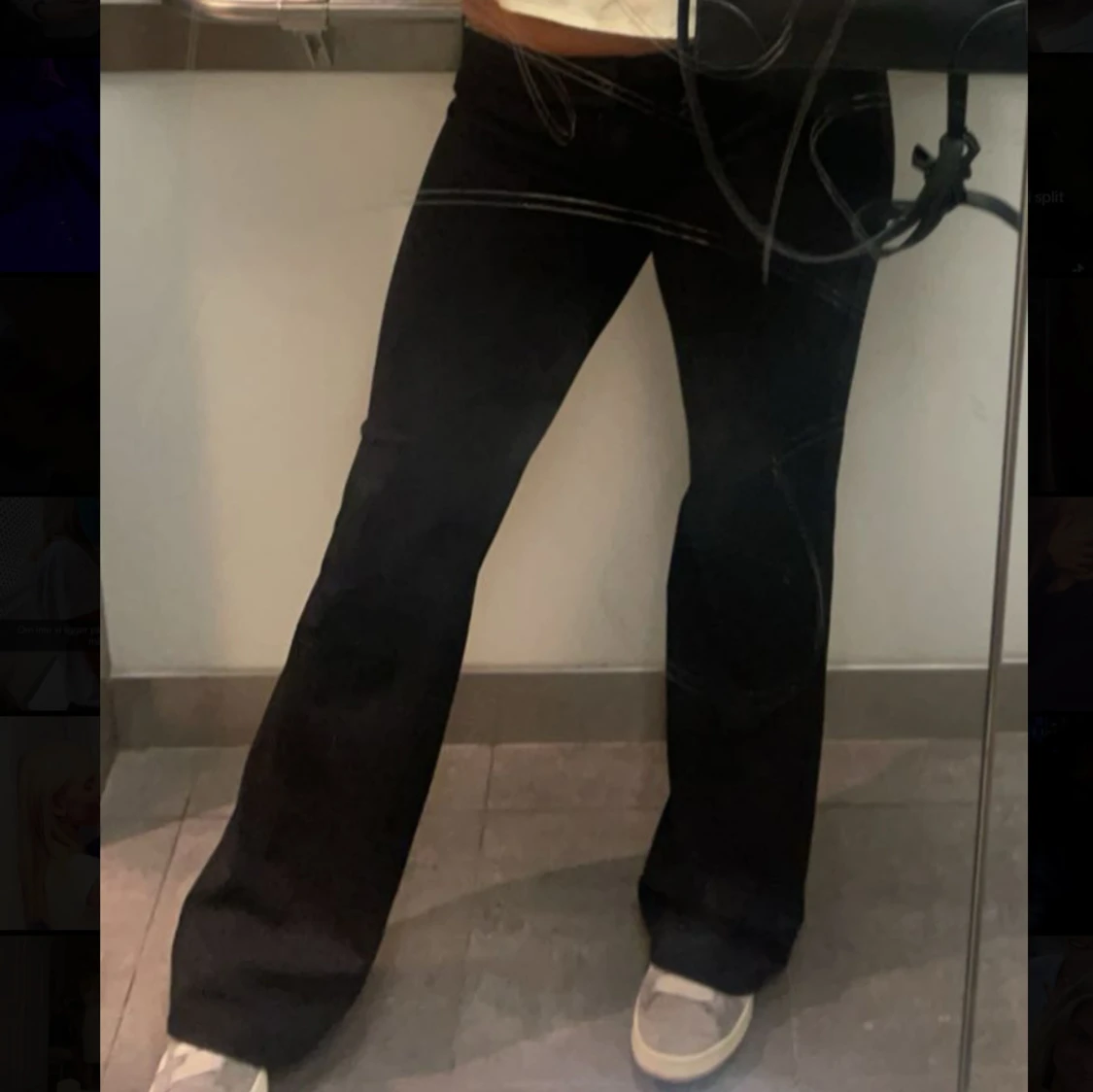 Lågmidjade kostymbyxor Nelly