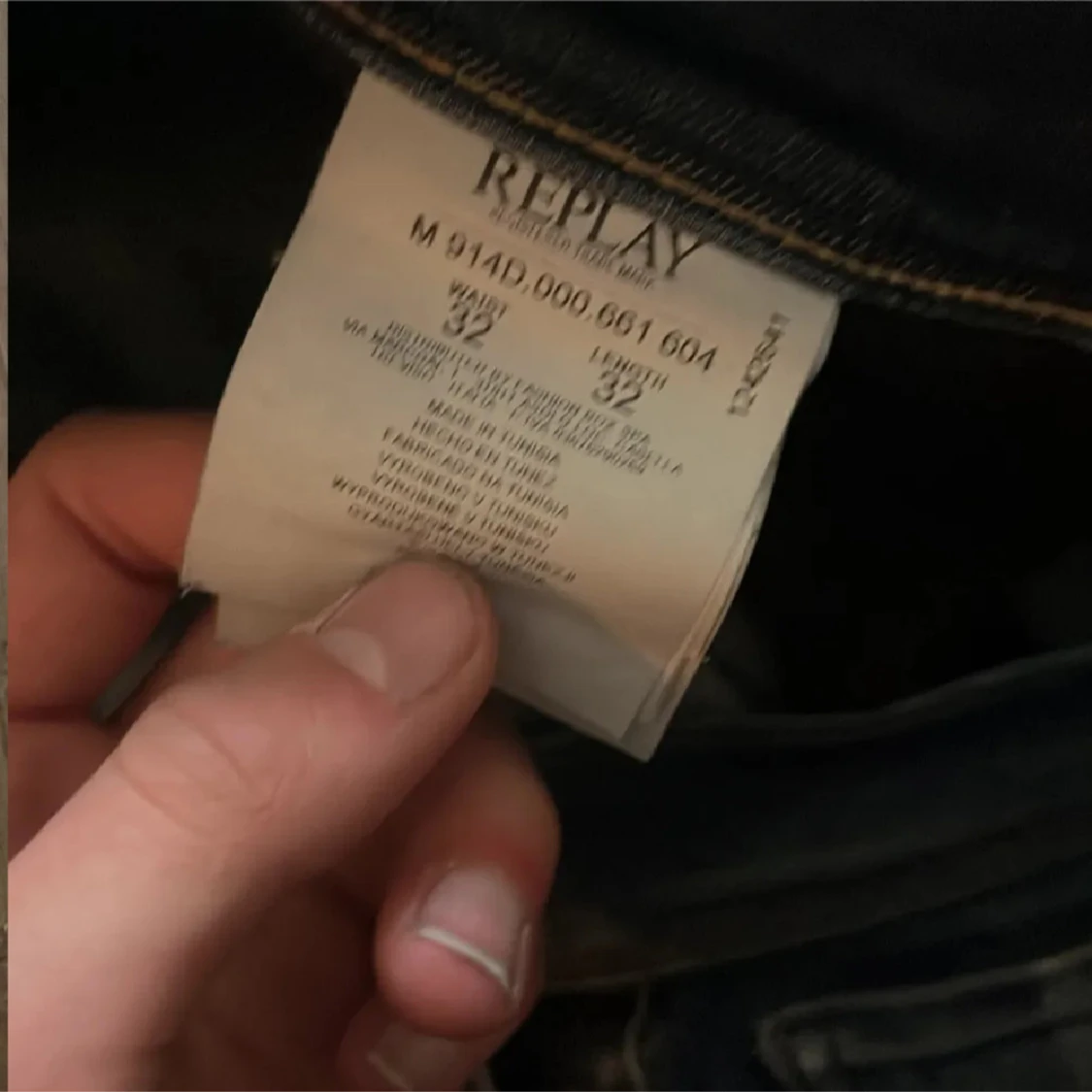 Blå jeans från Replay - 2