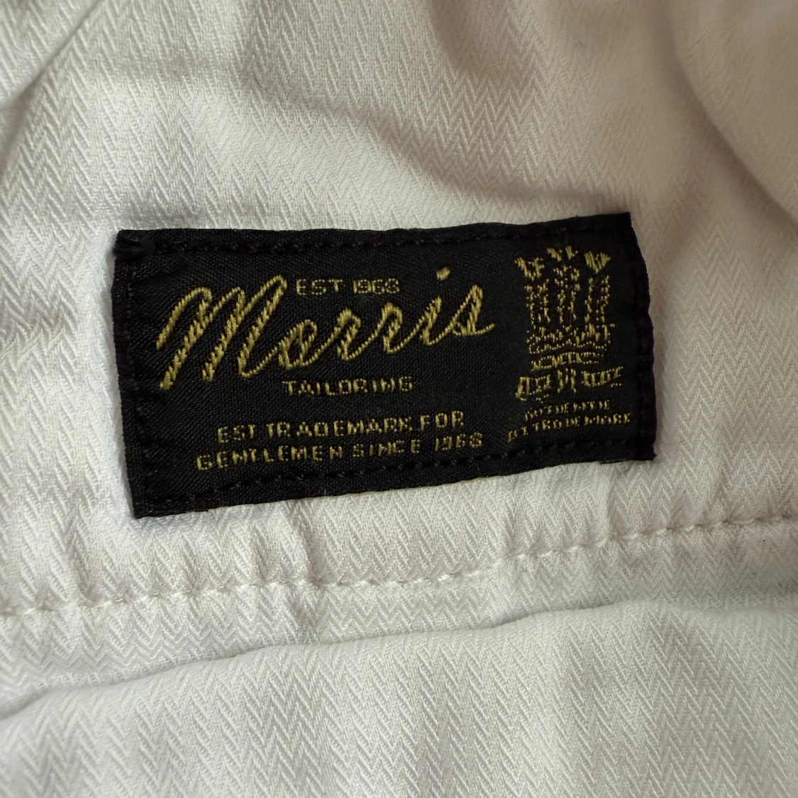 Vita linnebyxor från Morris - 2