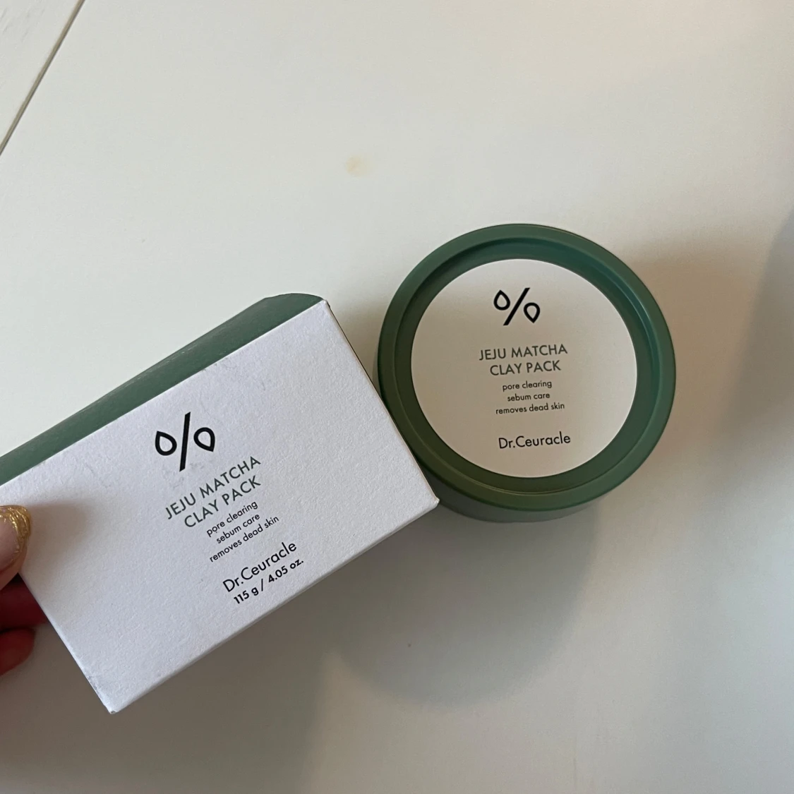 Jeju Matcha Clay Pack från Dr.Ceuracle - 2